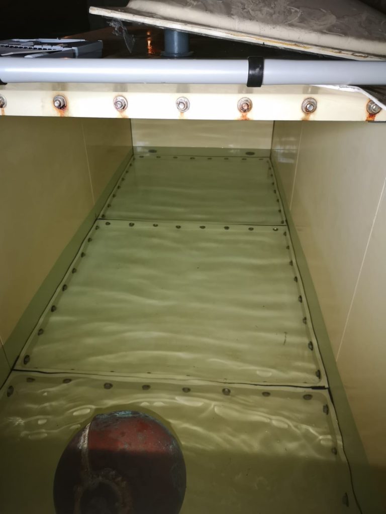 Cold Water Storage System Clean