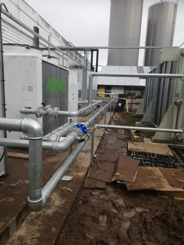 Our Industrial/Commercial Division completes another excellent installation.