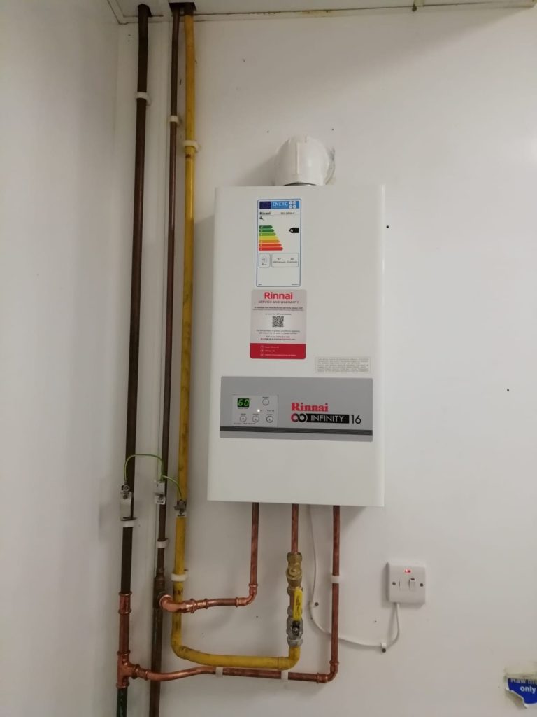 Installation of Commercial Gas Heater