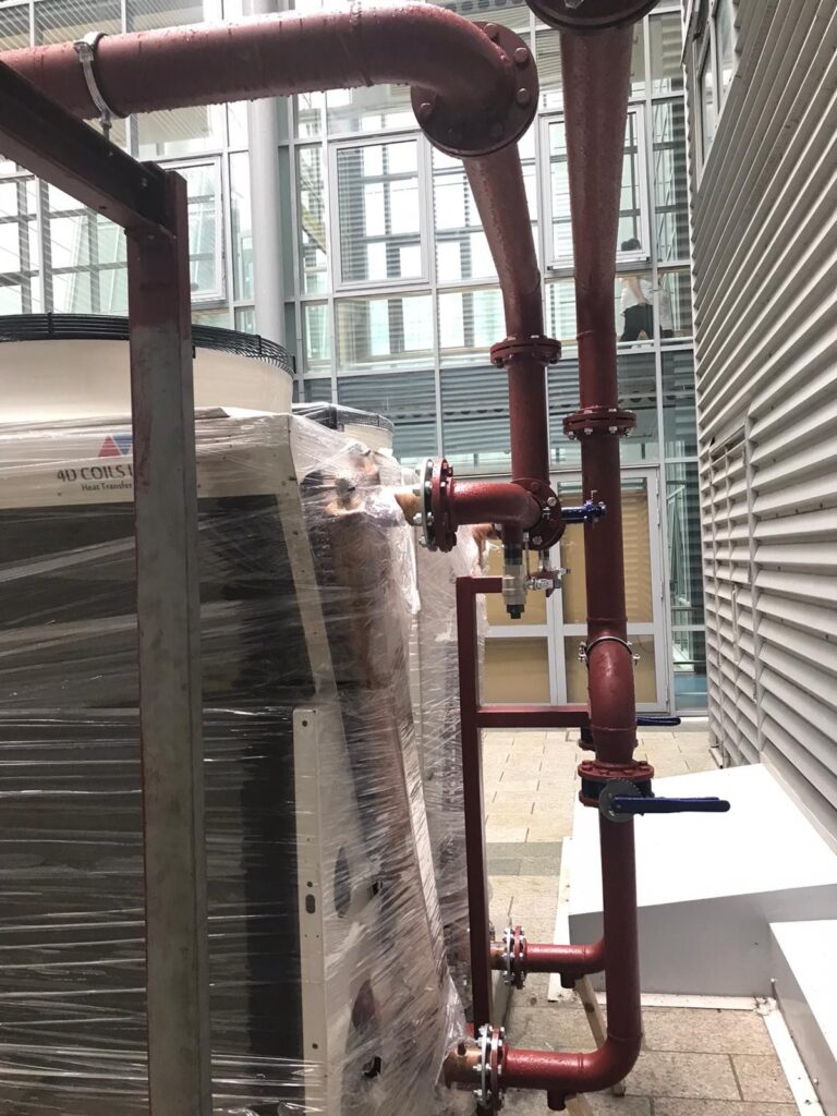 Dry Air Cooler Installation