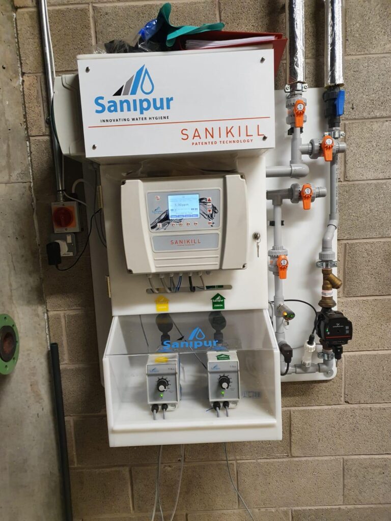 Monthly Checks on our Sanipur monochloramine water treatment units