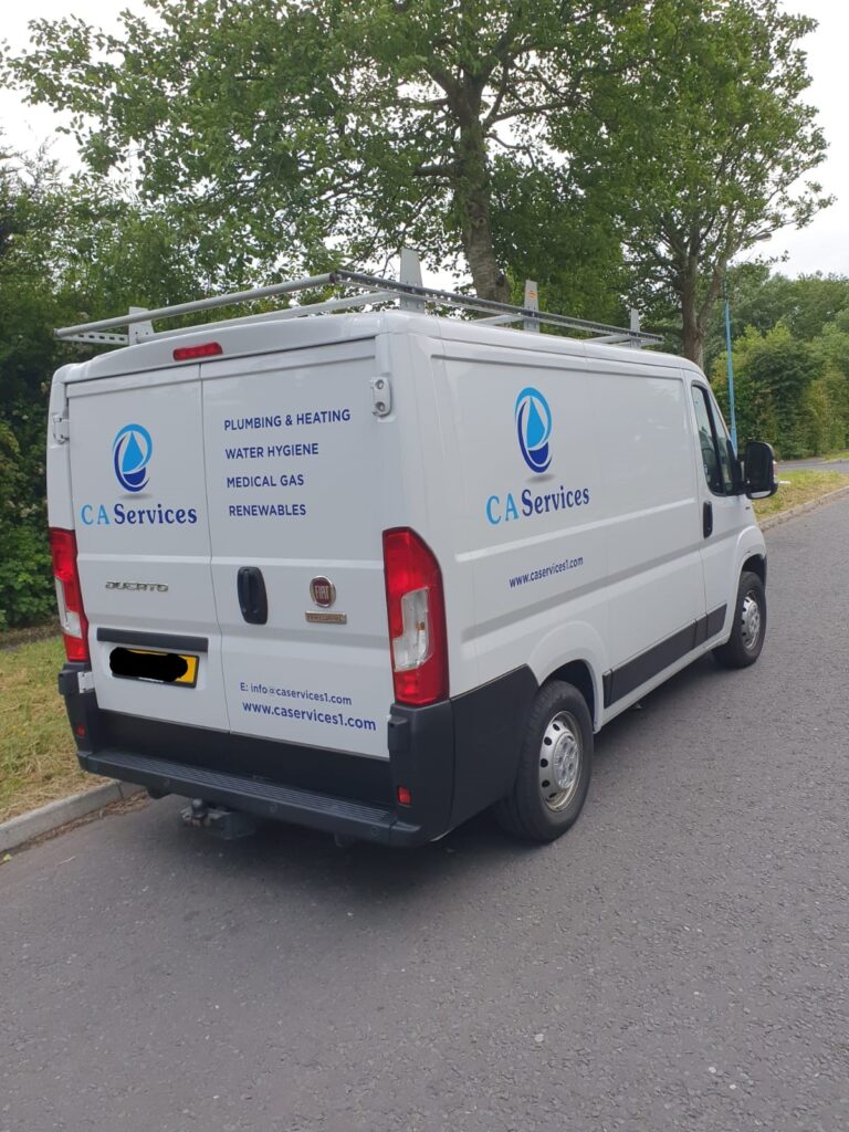 C A Services Fleet branding