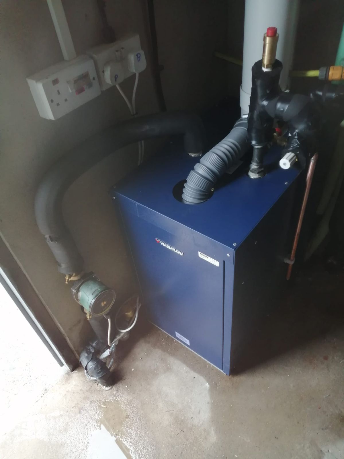 Boiler & Cylinder installation by our Domestic Division