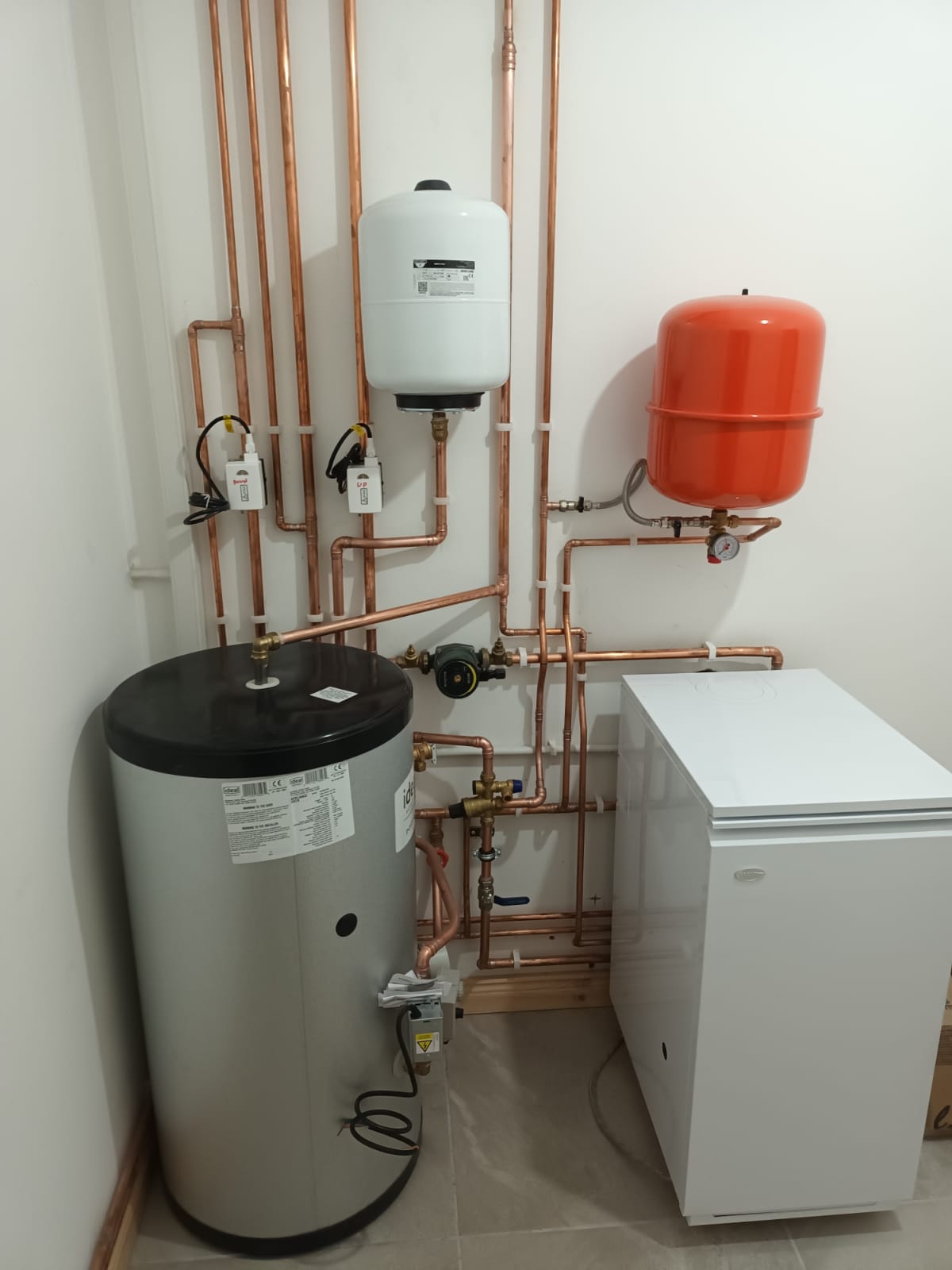 New Build Central Heating Installation