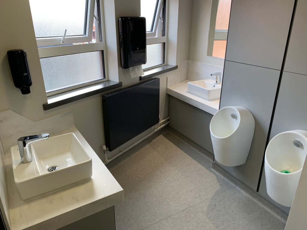 Refurbishment works carried out by our Commercial Division