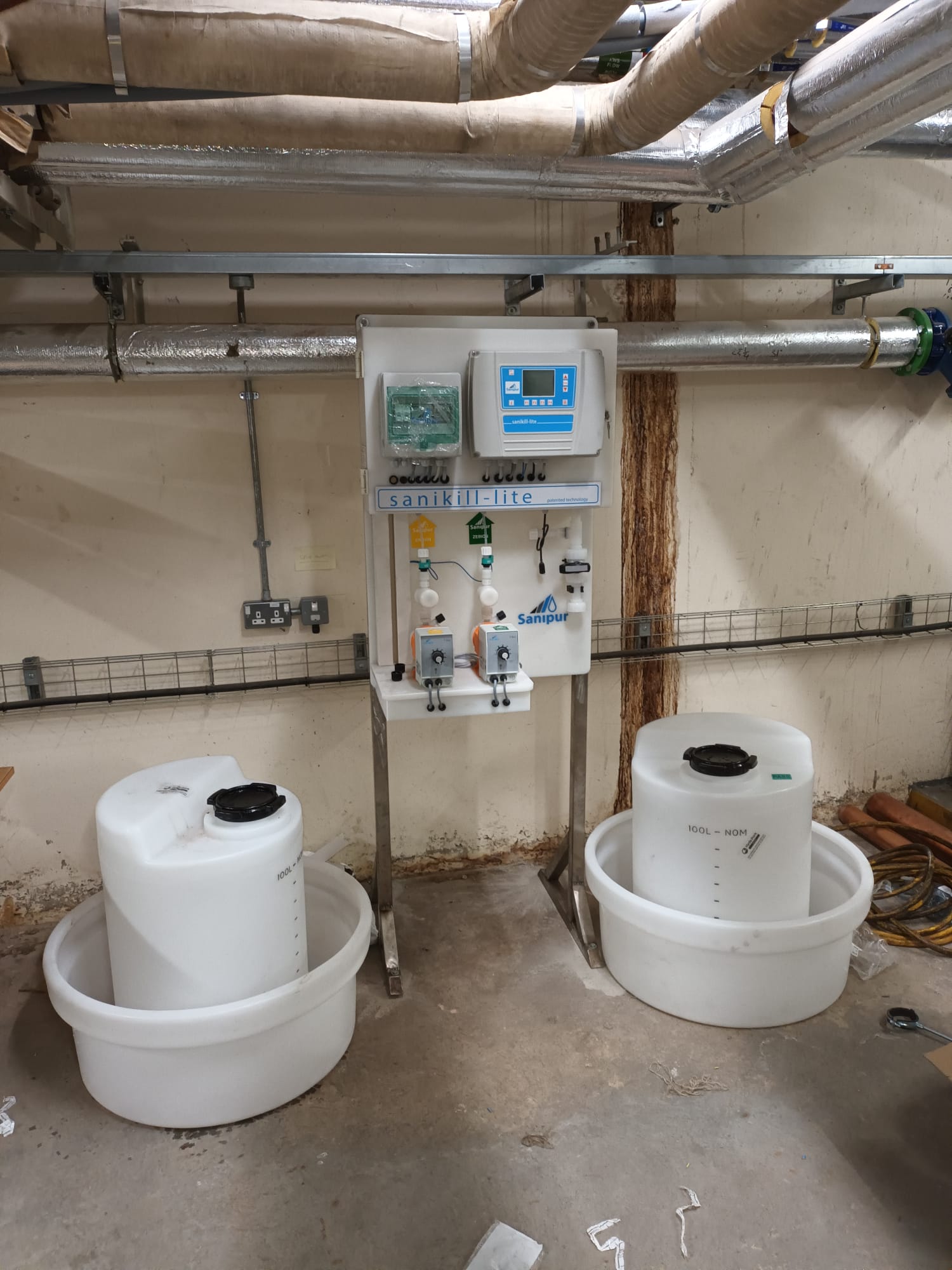Sanipur monochloramine water treatment unit