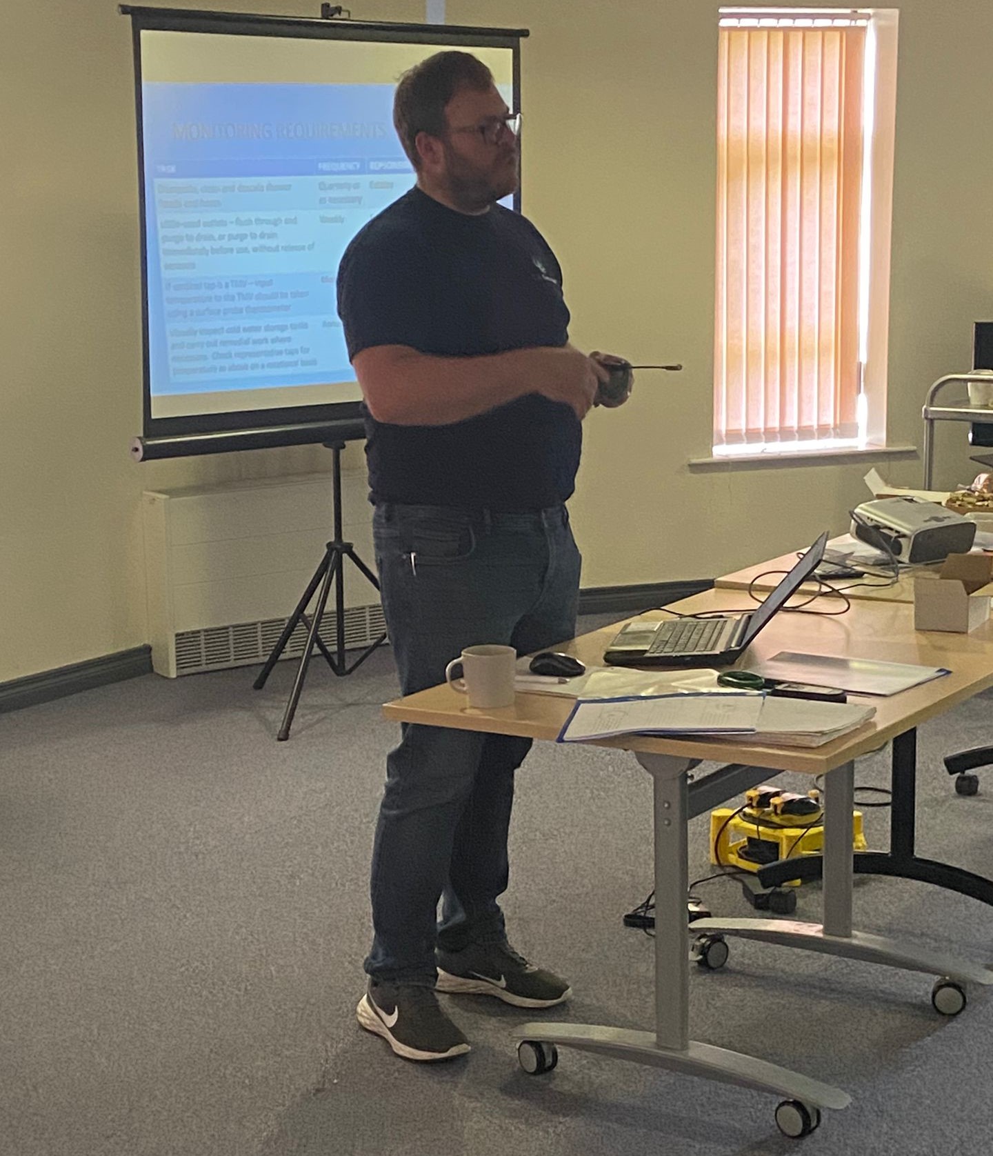 CA Services Water Hygiene Division conducts Legionella Awareness Training