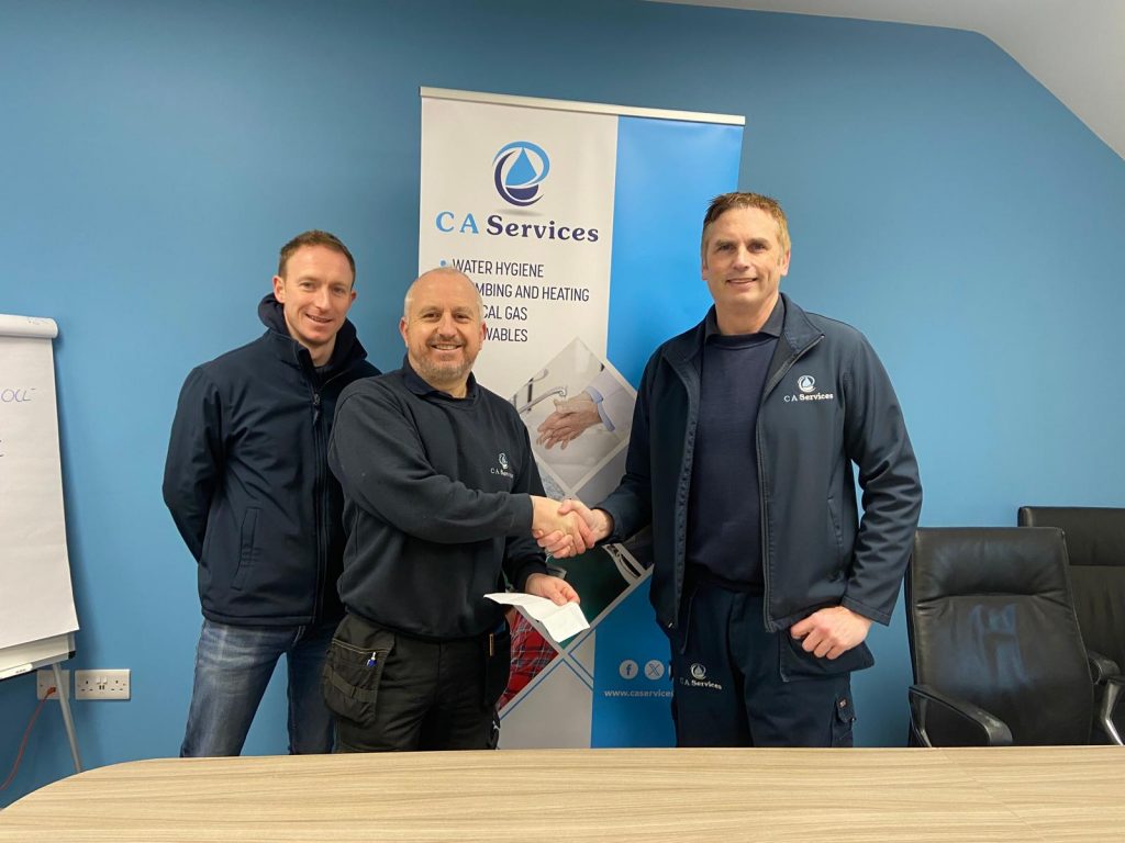 C A Services Employee of the Month Award