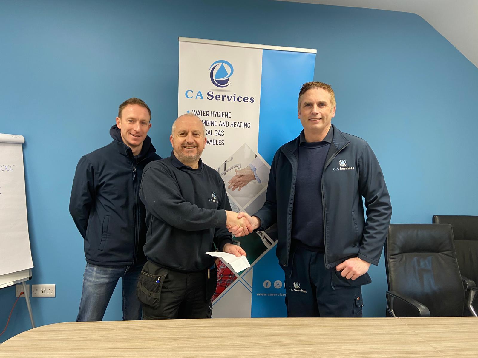 C A Services Employee of the Month Award